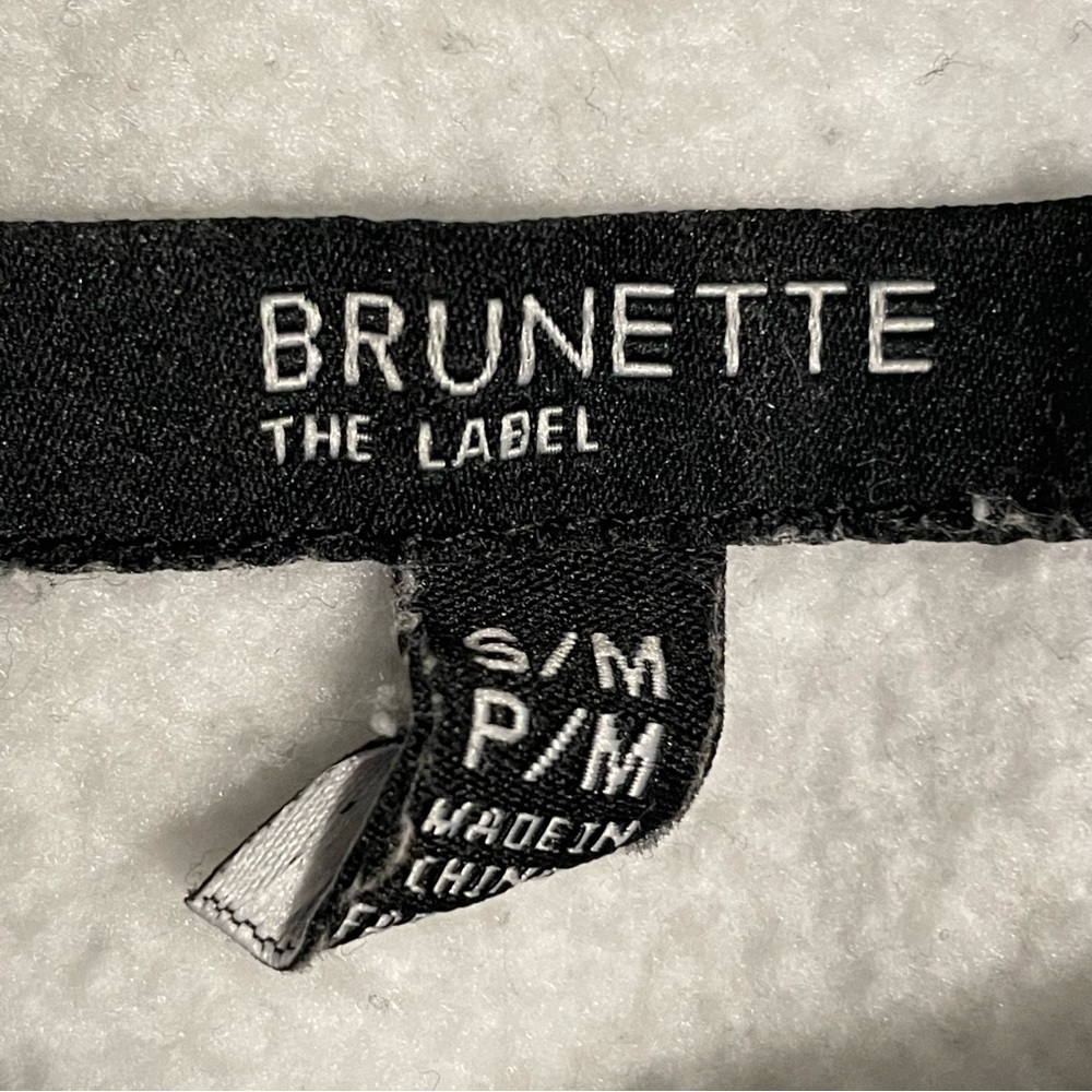 BRUNETTE THE LABEL Brunette Heather Grey Crewneck Sweatshirt - Picture 5 of 8